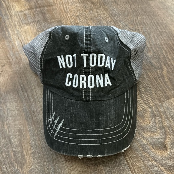 pb&j Accessories - NOT TODAY CORONA HAT